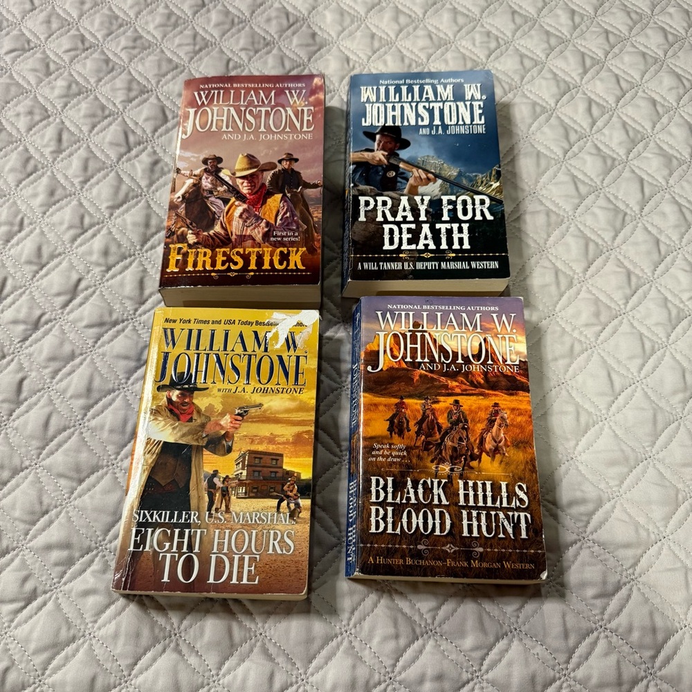 William W. Johnstone Western Book Set